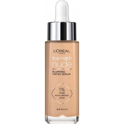 L'Oréal Paris Tónující sérum True Match Nude Plumping Tinted Serum 4-5 Medium 30 ml