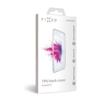 FIXED gelové pouzdro pro Apple iPhone XS Max, čiré FIXTCC-335