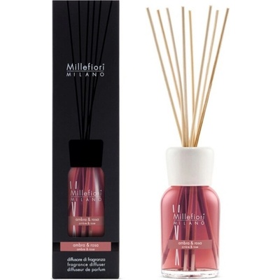 Millefiori Milano Aróma difuzér Ambra & Ruže 100 ml