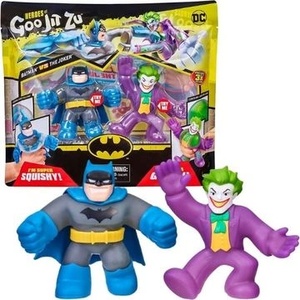 CO Goo Jit Zu: DC Super Heroes - Батман срещу Жокера, разтегателни фигурки, комплект от 2