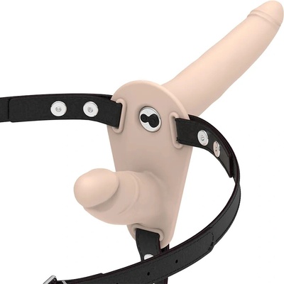 Fetish Submissive Double Strap Vibrator Strap-On
