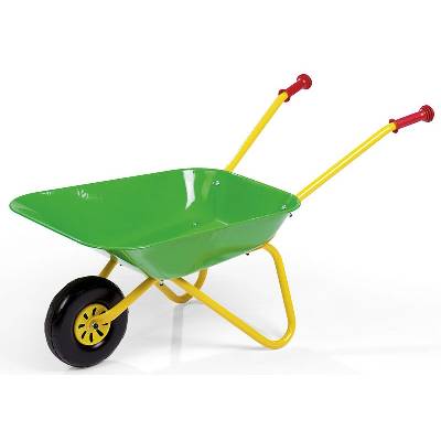 Dětské zahradní kolečko plechové zelené Rolly Toys