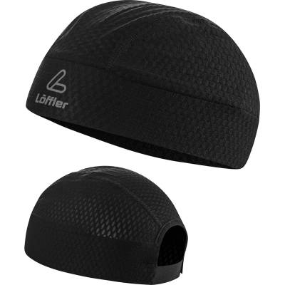 Löffler Мъжка шапка за колоездене Löffler Bandana Txgrid Cycling cap - Black - размер One Size (204-8243-0111)
