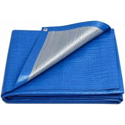 Levior PE plachta krycí 5 x 5 m 70g/1 m2 modro-stříbrná 25025