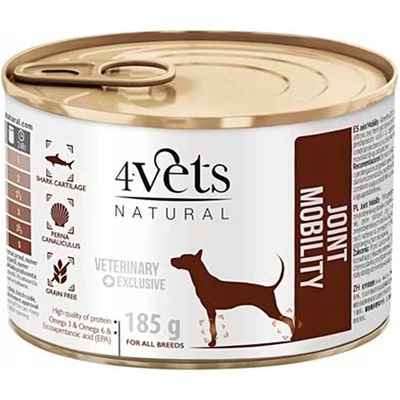 4Vets NATURAL Veterinary Exclusive JOINT MOBILITY 185 г