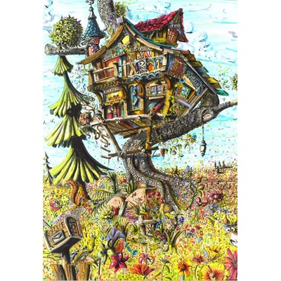Grafika - Puzzle The Treehouse - 1 000 piese