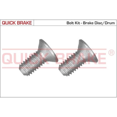 sada skrutiek, brzdový kotúč Quick Brake 11671K