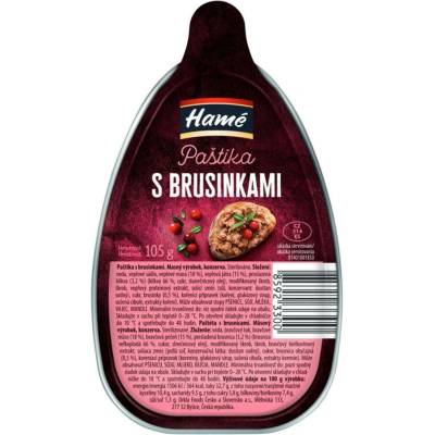 Hamé paštika s brusinkami 105 g