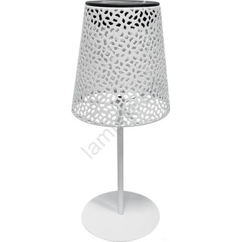 Kobi LED соларна настолна лампа LUVETRA LED/1xAA 4000K IP44 200 mAh бяла (KB0658)