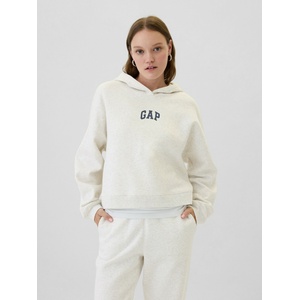 GAP Суитшърт с лого GAP GAP | Siv | ЖЕНИ | XXL