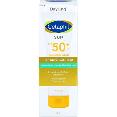 Daylong Cetaphil SUN Sensitive ľahký ochranný fluid pre citlivú pokožku SPF 50+ 50 ml