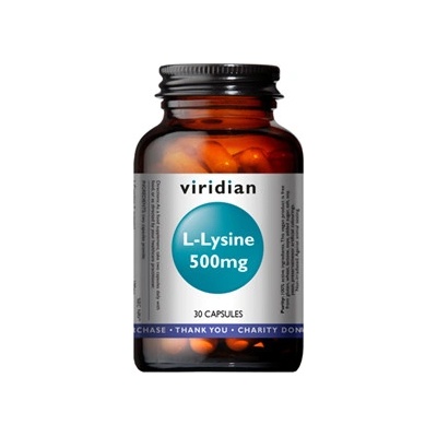 Viridian L-Lysine 30 kapsúl