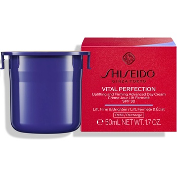 Shiseido Vital Perfection Uplifting and Firming Advanced Day Cream Refill Дневен крем дамски 50ml