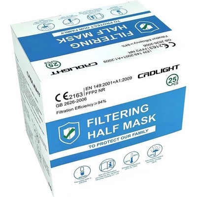 CRD LIGHT CRDFFP2 respirátor proti jemnému prachu FFP2 25 ks