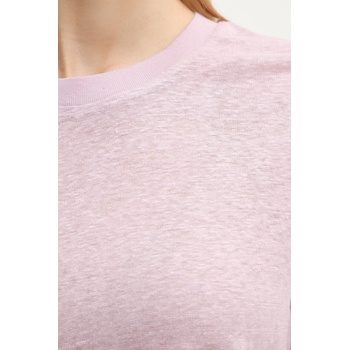 United Colors of Benetton Тениска дамска ленена (3TKEE1009)