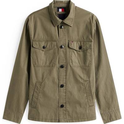 Tommy Hilfiger Men's Twill Overshirt - BattleGreen PLI