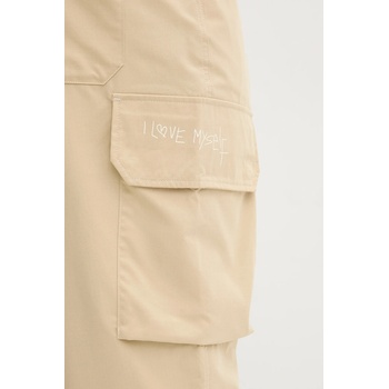 Desigual Панталон Desigual BRISTOL мъжки в бежово със стандартна кройка 25WMPW03 (25WMPW03)