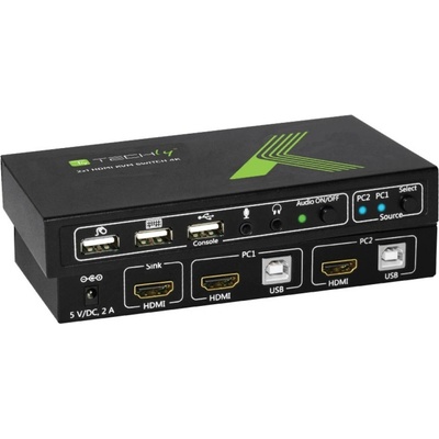 Techly KVM-HDMI2U – Zboží Živě