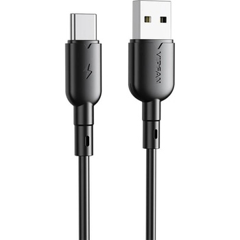 Vipfan X11 USB na Lightning, 3A, 1m, černý