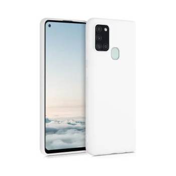 Image 1 of kwmobile Калъф за Samsung Galaxy A21s - бял