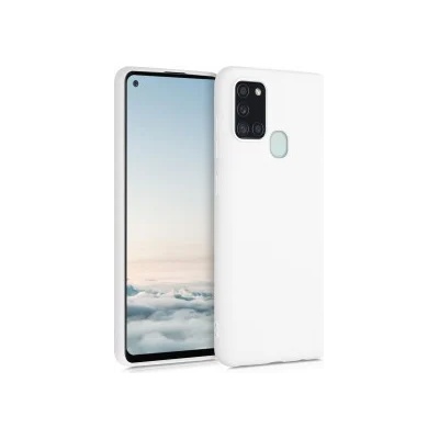 kwmobile Калъф за Samsung Galaxy A21s - бял