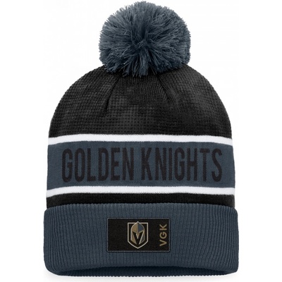 Kulich VEG Authentic Pro Game and Train Cuffed Pom Knit Vegas Golden Knights