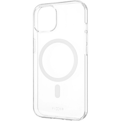 Fixed MagStory AntiUV TPU gélový kryt s podporou MagSafe pre Apple iPhone 15, číry FIXSTMA-1200-TR