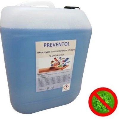 Preventol antibakteriálne hydratačné mydlo 10 l