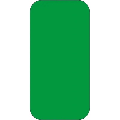 Samolepicí značení umístění palet WT-5110, tvar ''obdélník'' – PVC, zelená, 100×50 mm, balení 25 ks