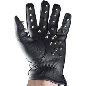 Black Label Pain Freak Spanking Gloves Black