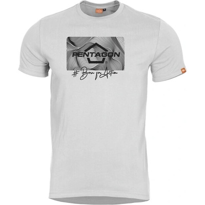 Pentagon Кратка тениска Ageron "Contour", бяла (K09012-CO-00)