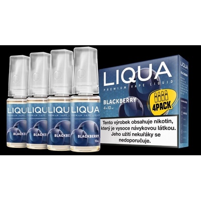 Ritchy Liqua Elements 4Pack Blackberry 4 x 10 ml 6 mg