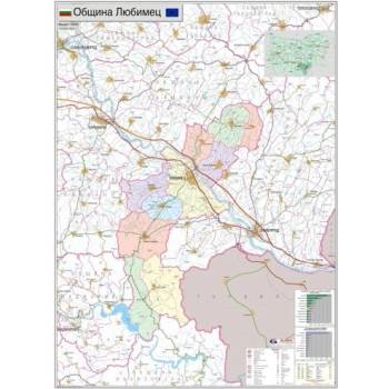 Mapmedia Карта на община Любимец