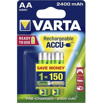 Image 1 of VARTA 56706 - 2 бр. акумулаторни батерии AA NiMH 2100mAh 1, 2V (VA0030)
