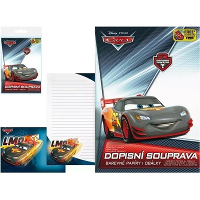 MFP paper s.r.o. Dopisní souprava LUX Disney Cars 2