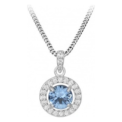 Silver Cat Elegantný strieborný náhrdelník so zirkónmi SC489