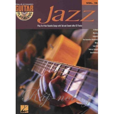 Guitar Play Along 16 JAZZ gitara + tabulatúra