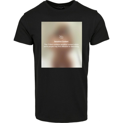 Mister Tee Тениска Sensitive Content Tee black XXLUB-MT2513-00007 - Тъмносив, размер XL