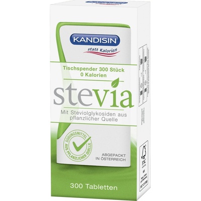 KANDISIN Stevia sladidlo tablety 300 ks – Zboží Dáma