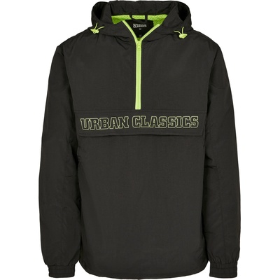 Urban Classics Мъжко яке в черно от Urban Classics Contrast Pull Over UB-TB3676-02423 - Черен, размер M