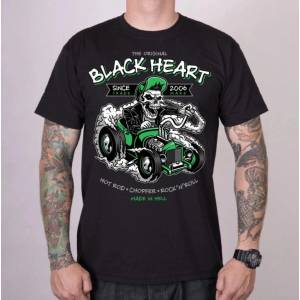 Black heart мъжка тениска black heart - harper - ЧЕРНА - 14080