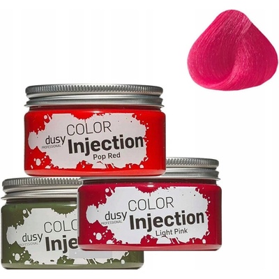 Dusy Tónovací přípravek na vlasy Professional Color Injection LIGHT PINK 115 ml