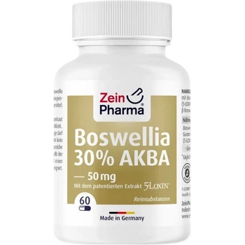 Zein Pharma Boswellia Extract 100 mg | with 30% AKBA [60 капсули]