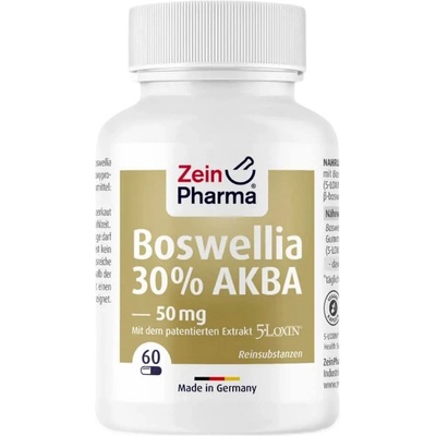Zein Pharma Boswellia Extract 100 mg | with 30% AKBA [60 капсули]