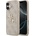 GUESS Предпазен калъф Guess PU 4G Metal Logo за iPhone 17, розов (13928)