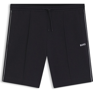 Boss Поларени къси панталони Boss Men's Fleece Jogger Shorts - Dark Blue 402