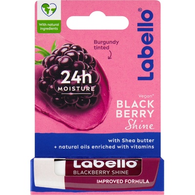 Labello Blackberry Shine Tónovací balzám na rty 4,8 g – Zboží Dáma Labello Blackberry Shine Tónovací balzám na rty 4,8 g – Zboží Dáma
