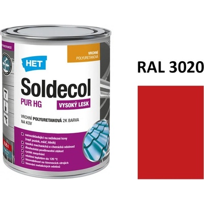 Soldecol PUR HG 0,75L RAL 3020