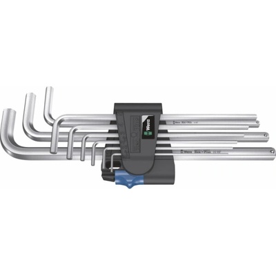 Wera 950L/9 Hex-Plus HF 1 Vánoční sada zástrčných klíčů 9 dílů v klipu 05135986001