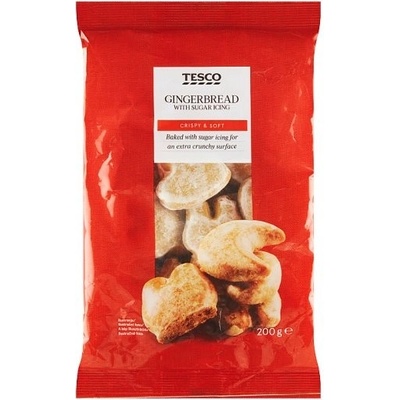 Tesco Perníky s cukrovou polevou 200 g
